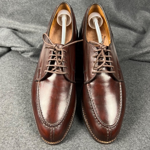 Allen Edmonds Bradley Split-Toe Oxford | Men’s 12B | Chili Brown | Made in USA main image 8